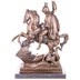 Sárkányölő Szent György - bronz szobor képe